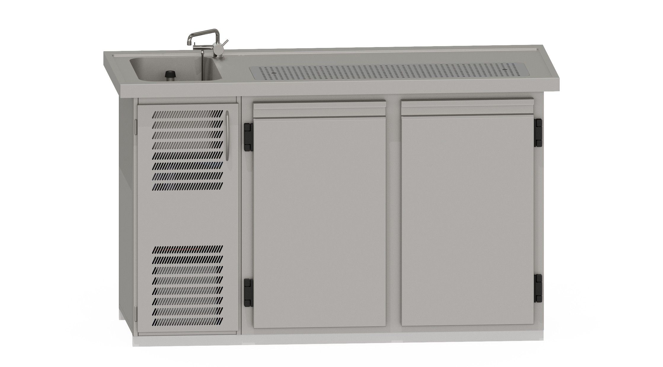 Theke RWM 1600 E - 2 Drehtüren