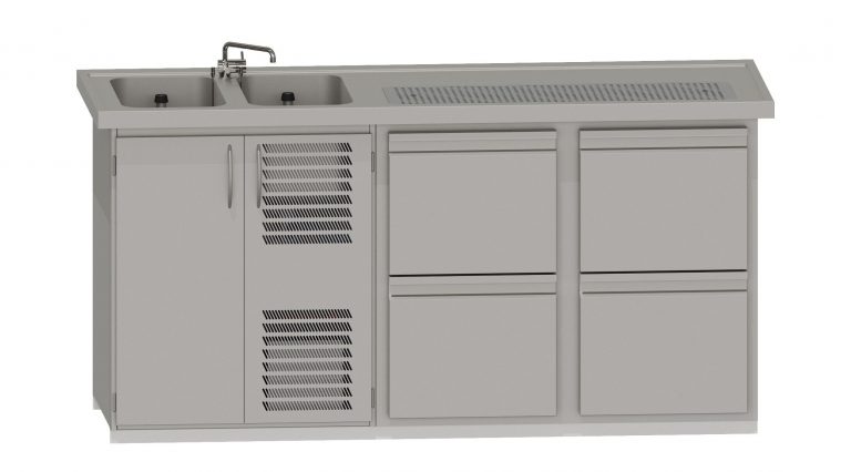 RWM 1950 E mit 2 CNS-Doppelauszüge