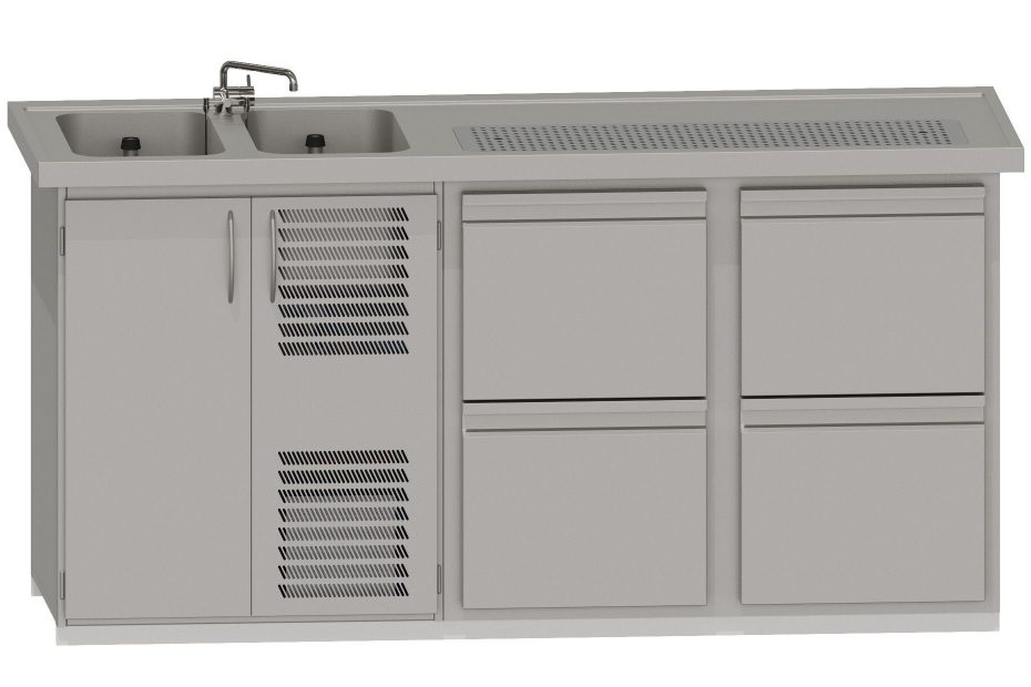 RWM 1950 E mit 2 CNS-Doppelauszüge