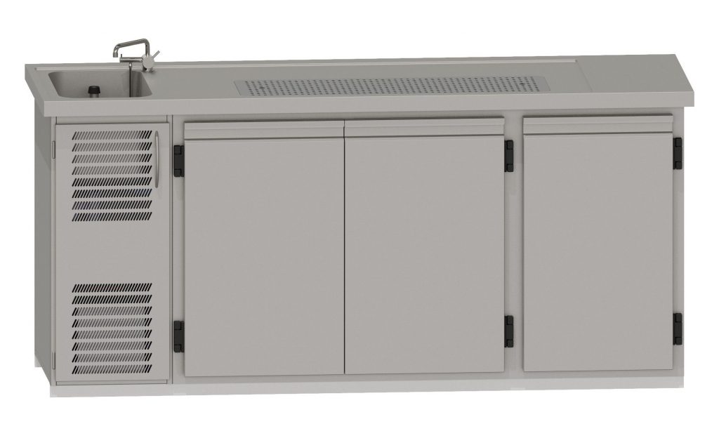 RWM 2100 E mit 1 Doppeltür, 1 Drehtür