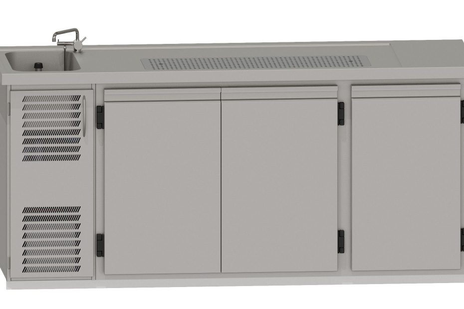 RWM 2100 E mit 1 Doppeltür, 1 Drehtür