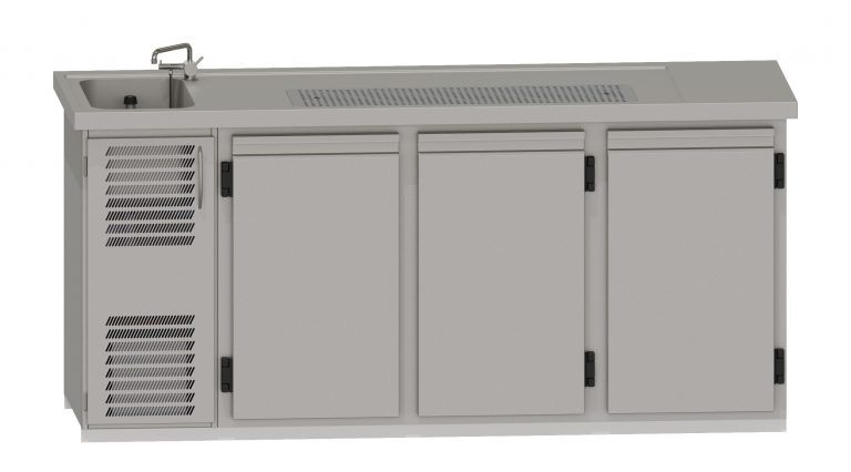 RWM 2100 E mit 3 Drehtüren