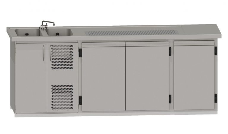 RWM 2500 E mit 1 Doppeltür, 1 Drehtür