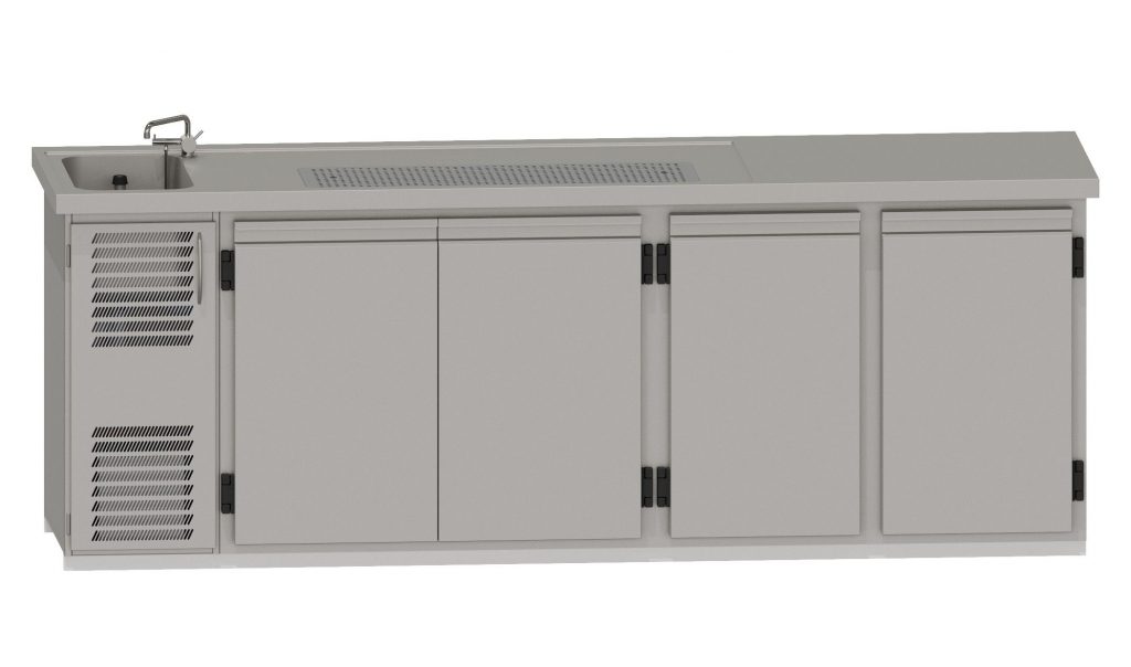 RWM 2650 E mit 1 Doppeltür, 2 Drehtüren