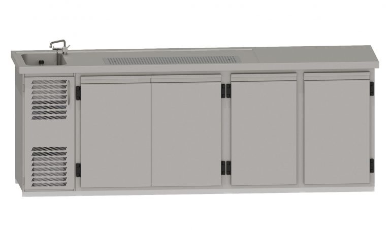 RWM 2650 E mit 1 Doppeltür, 2 Drehtüren