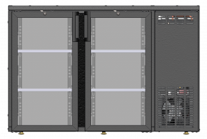 SCL-22GMU+_Flaschenkühler_2 Glastüren